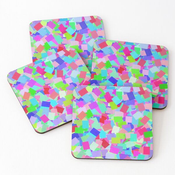 Item preview, Texture of small colored rectangles designed and sold by ZorianArt.
