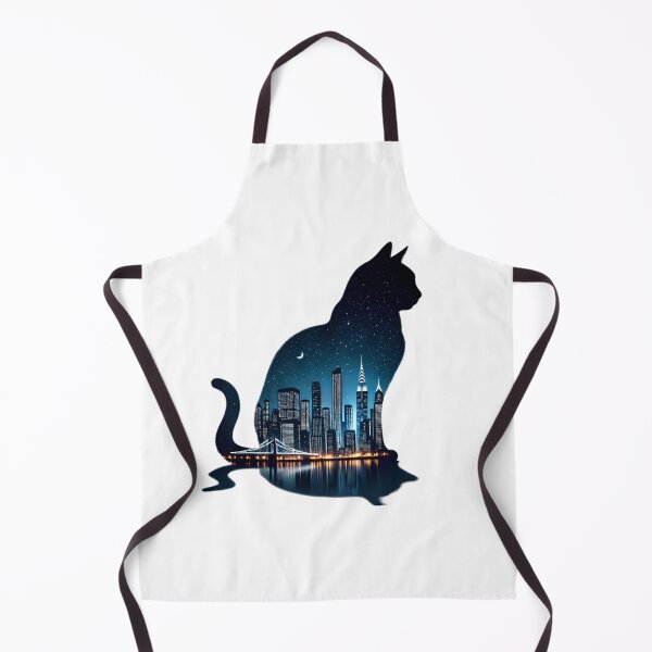Item preview, Urban Cat Skyline designed and sold by TeslaSt0re.