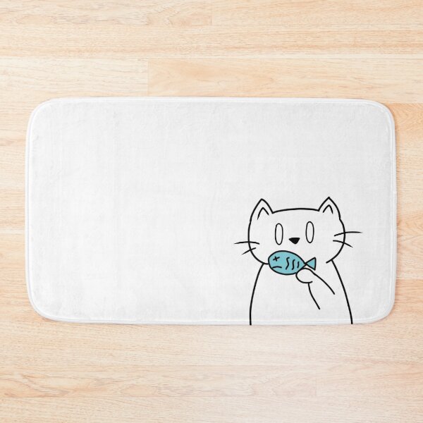Item preview, Cat eating Fish designed and sold by jwaalaa.