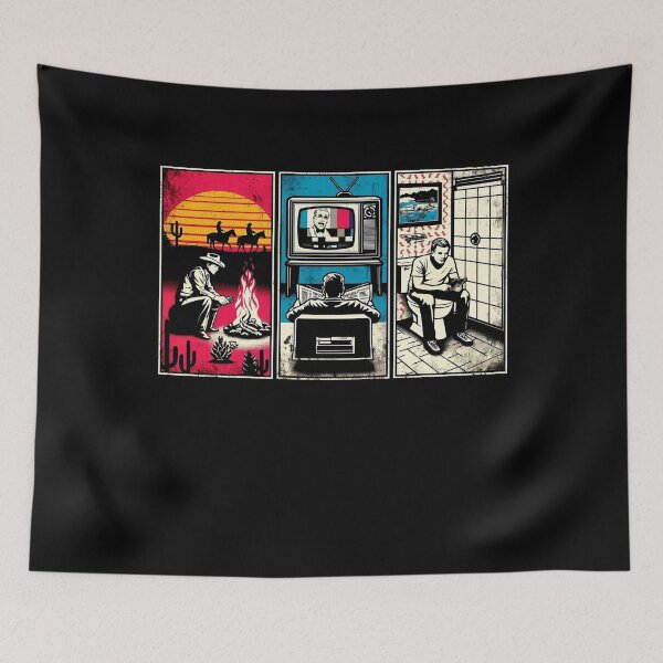 Item preview, Retro Life Moments - Western, TV, and Everyday Scenes designed and sold by Tabu Touch.