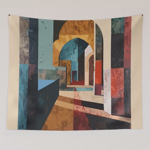 Artikelvorschau, Islamische Kunst der Altstadt Medina im marokkanischen Stil entworfen und verkauft von vinciellastudio.