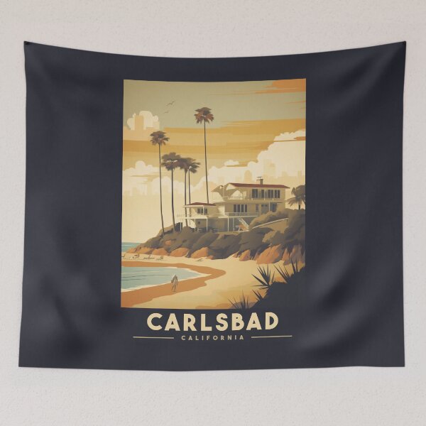Item preview, Carlsbad - California designed and sold by GoodOldVintage.