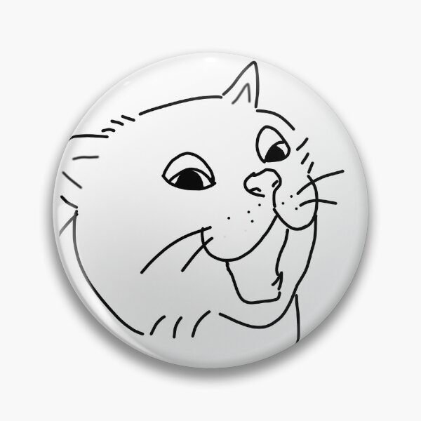 Item preview, surprised cat doodle  designed and sold by jwaalaa.