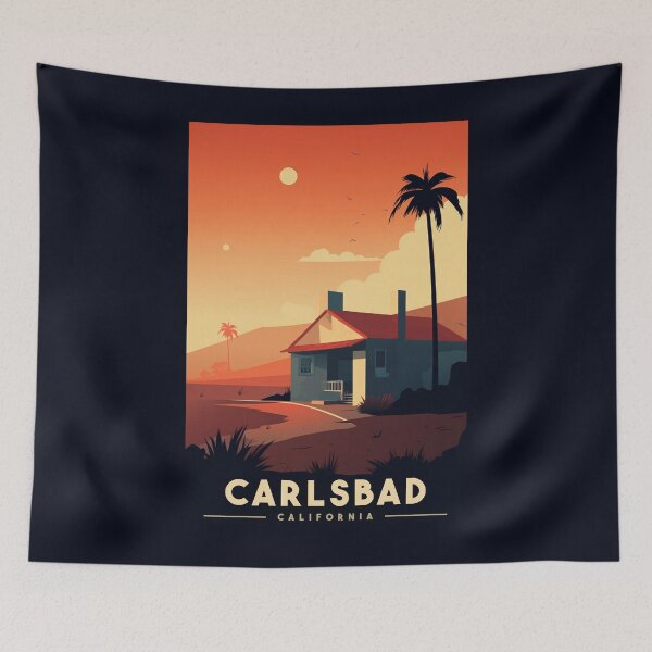 Item preview, Carlsbad - California designed and sold by GoodOldVintage.
