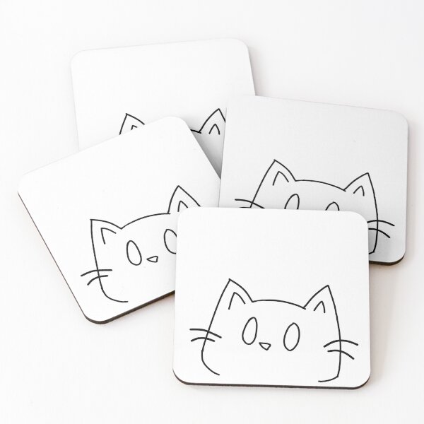 Item preview, Just a cat | cat doodle designed and sold by jwaalaa.