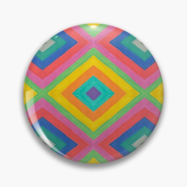 Artikelvorschau, Sharpie Regenbogen Diamant Kunstwerk Muster entworfen und verkauft von vallisrowe.