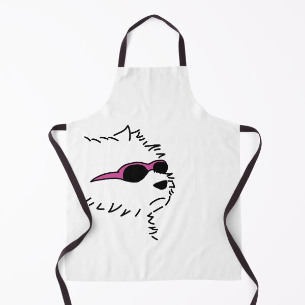 Item preview, Dog with pink glasses doodle designed and sold by jwaalaa.