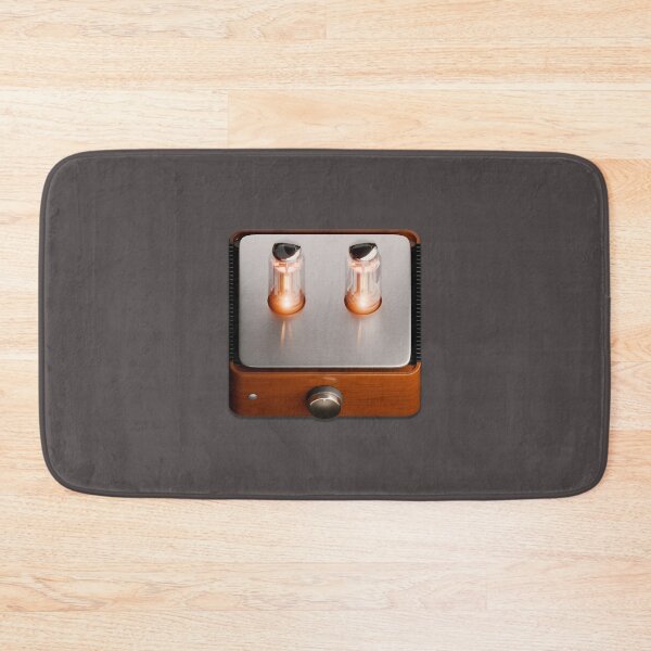 Item preview, Vintage Vacuum Tube Amplifier Icon - Retro Audio Design designed and sold by trepiu.