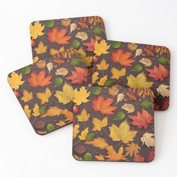 Item preview, Colorful leafes in one place designed and sold by Verplaa.