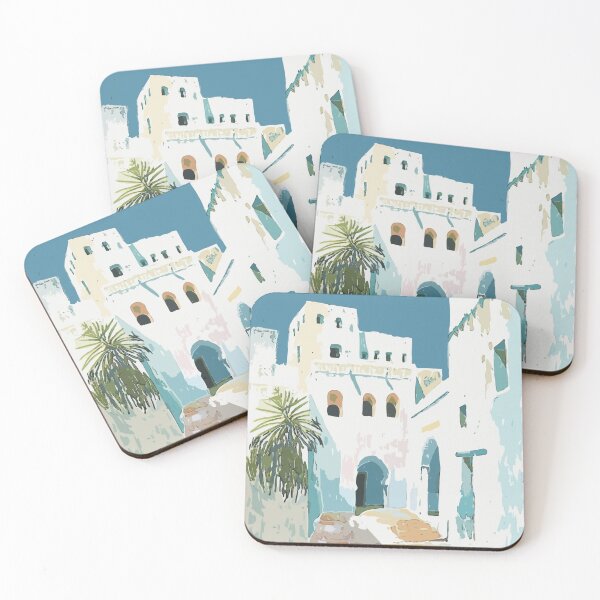 Item preview, Old Medina Art Print, Moroccan Wall Decor, Historical Medina Poster, Traditional Architecture Artwork designed and sold by vinciellastudio.