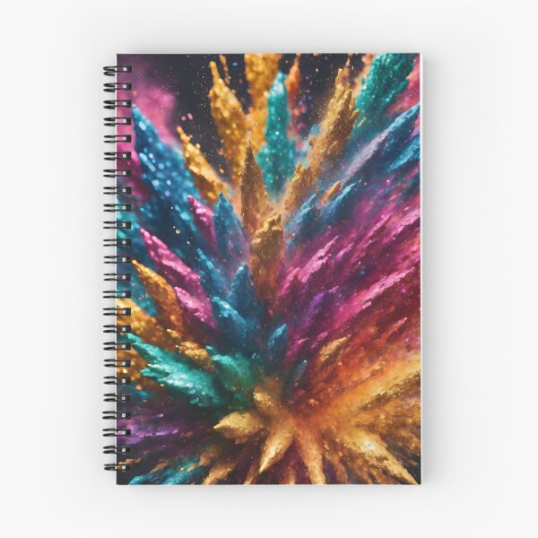 Item preview, Colourful Explosion designed and sold by Geek-Girl-Art.