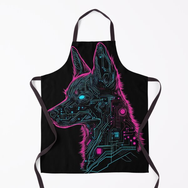 Item preview, “Cyberpunk Canine: Circuit Dog” designed and sold by Art-Vortex-fr.