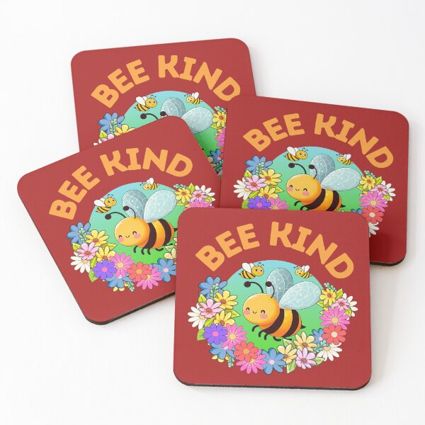 Item preview, BEE KIND BUMBLE BEE KINDNESS INSPIRATIONAL CUTE FUNNY GIFT designed and sold by NiibDesigns.