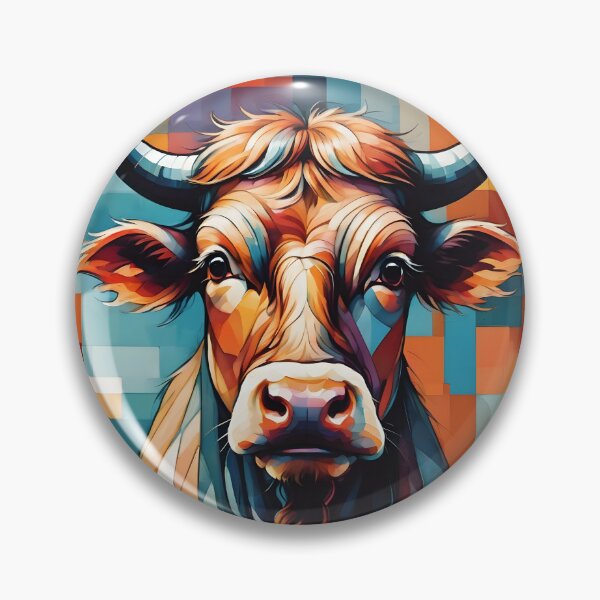 Item preview, Abstract Cow designed and sold by Geek-Girl-Art.