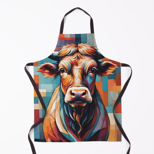 Item preview, Abstract Cow designed and sold by Geek-Girl-Art.