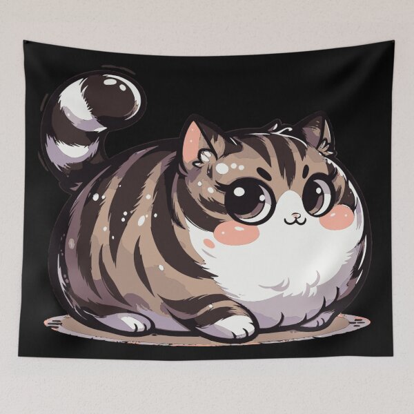 Item preview, Chubby Kitty | Chubby Fat Cat  designed and sold by Kubala.