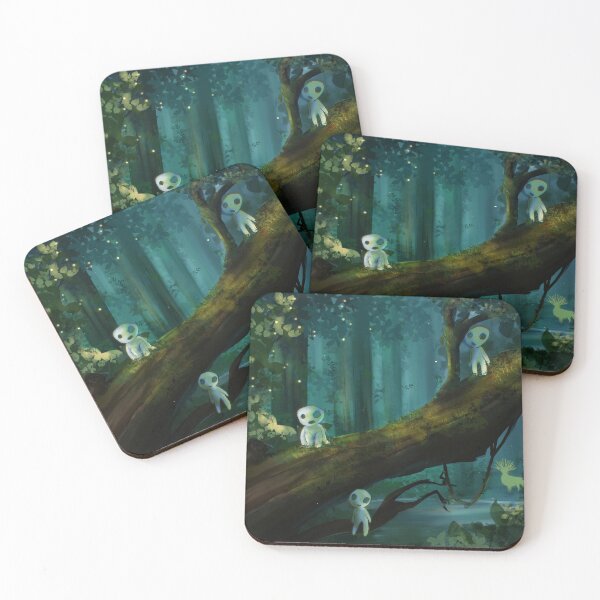 Item preview, Anime enchanted forest  designed and sold by Inchiostro e Tentacoli.