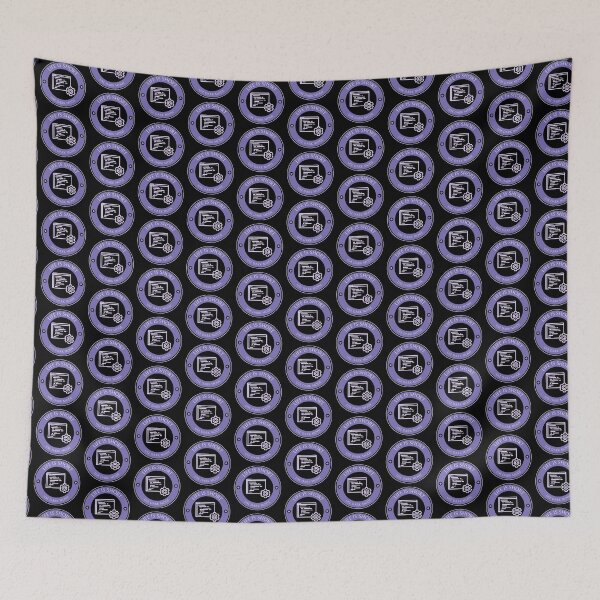 Item preview, Life is Short, Use Dark Mode - Purple designed and sold by Circle-Cats.