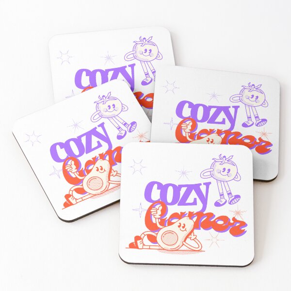 Item preview, cozy gamers designed and sold by ColorMuse Collective.