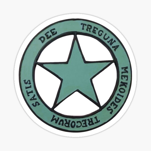 Item preview, Bedknobs and Broomsticks The Star of Astoroth -Treguna Mekoides Trecorum Satis Dee ! designed and sold by Michaelofthe80s.