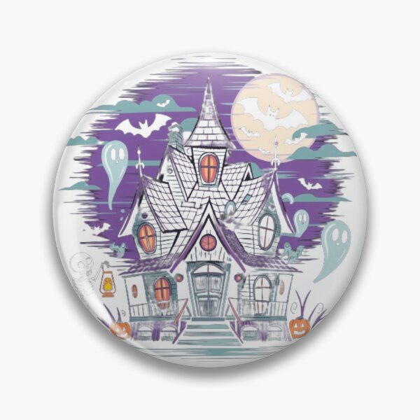 Item preview, Spooky Night: Haunted Halloween Scene designed and sold by XquisiteFashion.