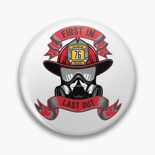 Item preview,  "First In Last Out" Firefighter T-shirt designed and sold by cookigraphic.