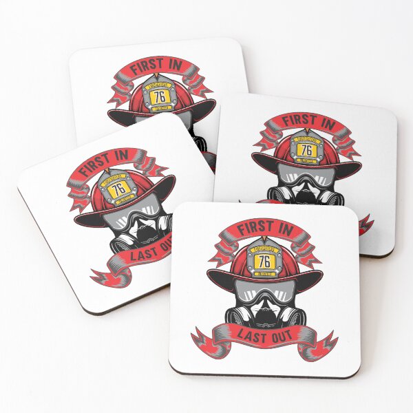 Item preview,  "First In Last Out" Firefighter T-shirt designed and sold by cookigraphic.