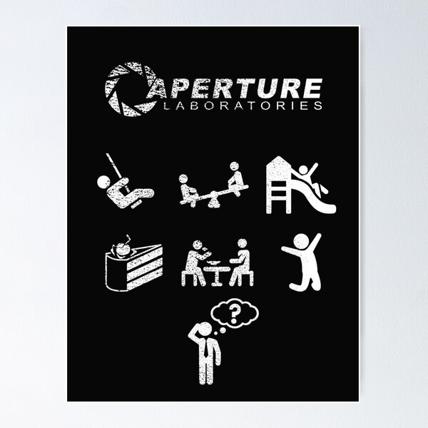 Aperçu de l'œuvre Aperture Laboratories : La vérité est... subjective ! créée et vendue par MolnFabrik.