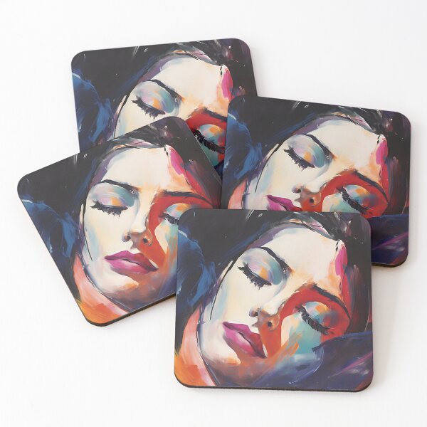 Item preview, Fauvism - Womans Face designed and sold by KootenayDesigns.