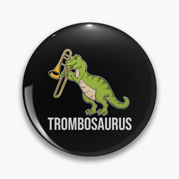 Item preview, Trombone Player Gift Kids Dinosaur Trombone designed and sold by DSWShirts.
