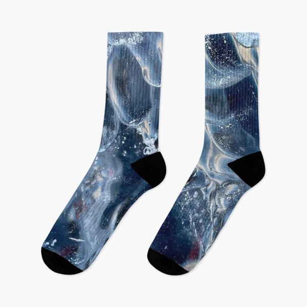 Item preview, Black Ice Arctic Nature Wonders Pattern designed and sold by GraTEEtude.