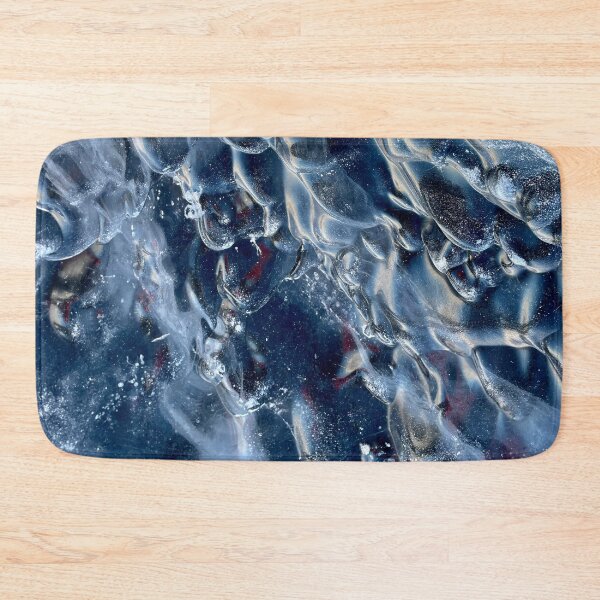 Item preview, Black Ice Arctic Nature Wonders Pattern designed and sold by GraTEEtude.
