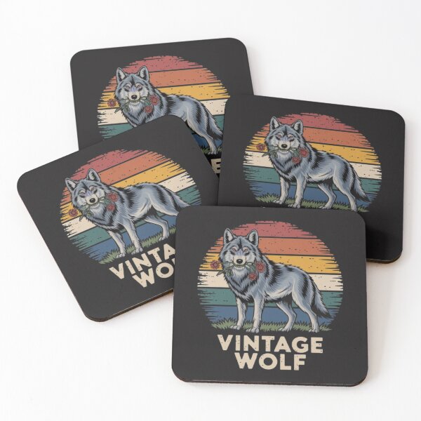 Item preview, Vintage wolf designed and sold by 123ks.