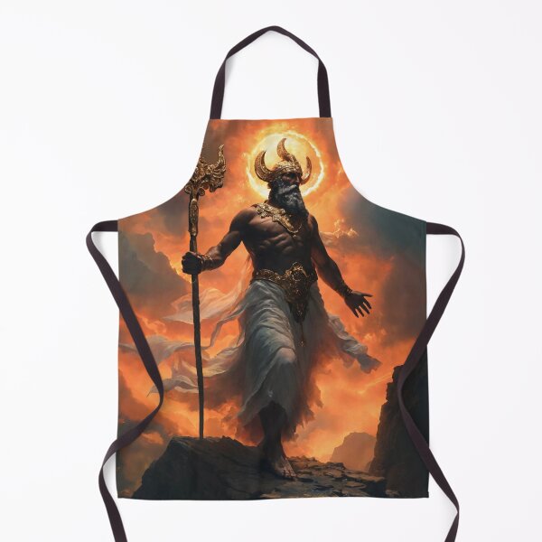Item preview, god perun, fire, paganism designed and sold by DonnaBlankaArt.