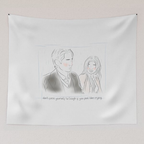 Item preview, Don’t force yourself to laugh if you feel like crying. | love next door designed and sold by Pinu92.