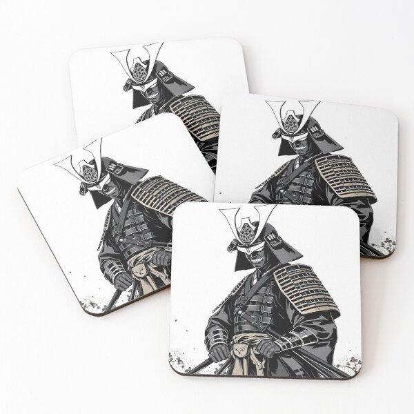 Item preview, Black and White Samurai designed and sold by Asiantrendzz.