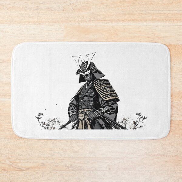Item preview, Black and White Samurai designed and sold by Asiantrendzz.