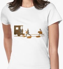 Train Women's Fitted T-Shirt