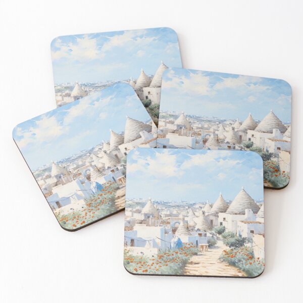 Item preview, Gouache - Alberobello designed and sold by KootenayDesigns.