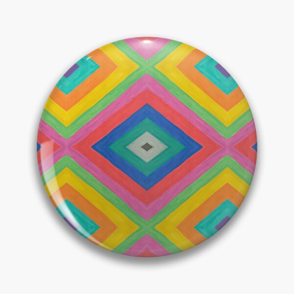 Artikelvorschau, Sharpie Regenbogen Diamant Kunstwerk Muster entworfen und verkauft von vallisrowe.