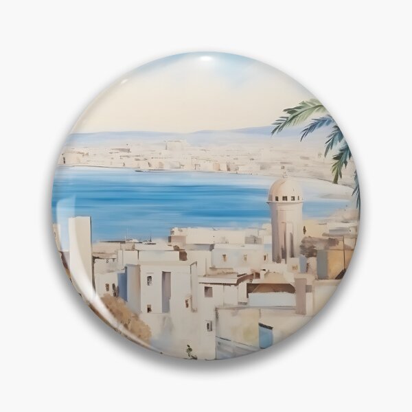 Item preview, Gouache - Algiers designed and sold by KootenayDesigns.