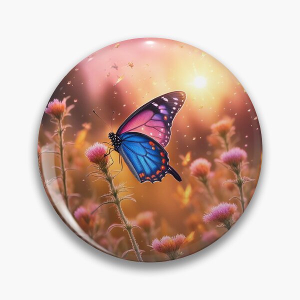 Item preview, Pink Sunset Butterfly  designed and sold by IvaRenee.