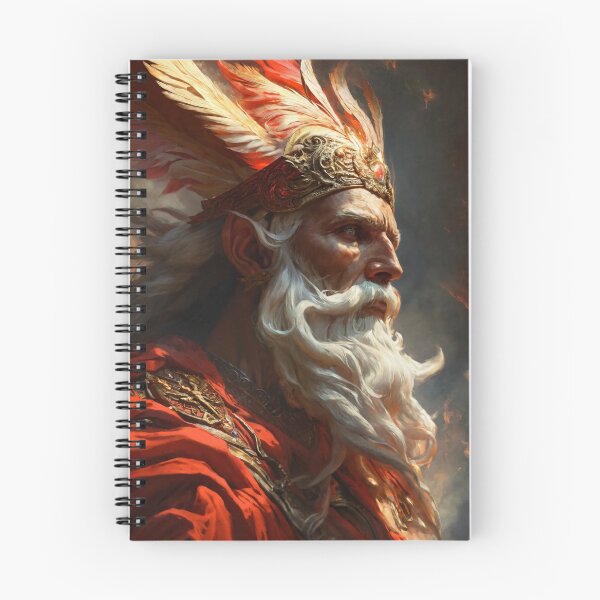 Item preview, god perun, fire, paganism designed and sold by DonnaBlankaArt.