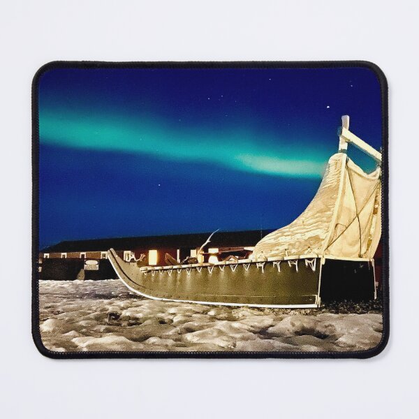 Item preview, Aurora Borealis Northern Lights In Greenland designed and sold by GraTEEtude.