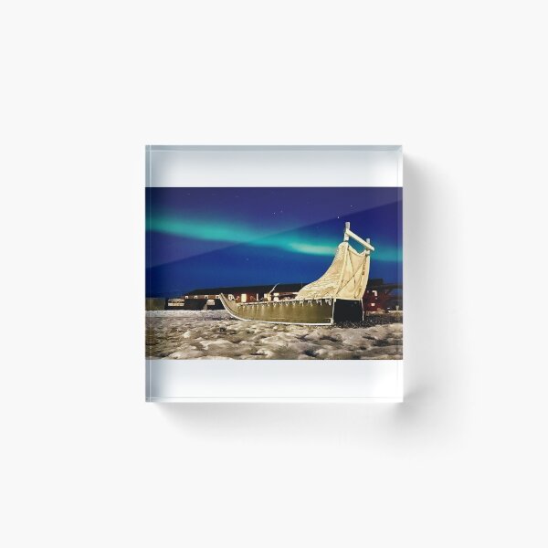 Item preview, Aurora Borealis Northern Lights In Greenland designed and sold by GraTEEtude.