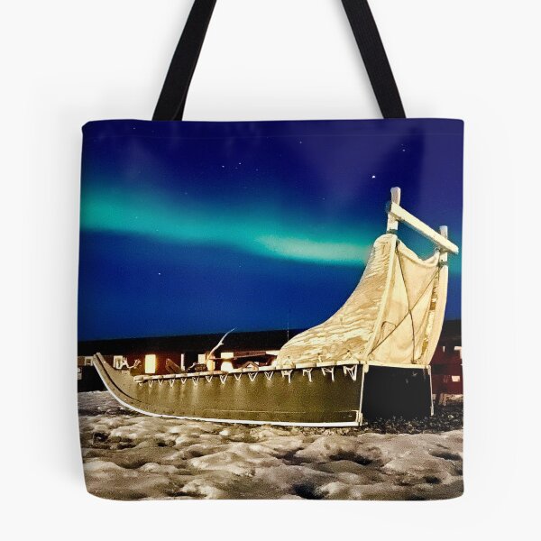 Item preview, Aurora Borealis Northern Lights In Greenland designed and sold by GraTEEtude.