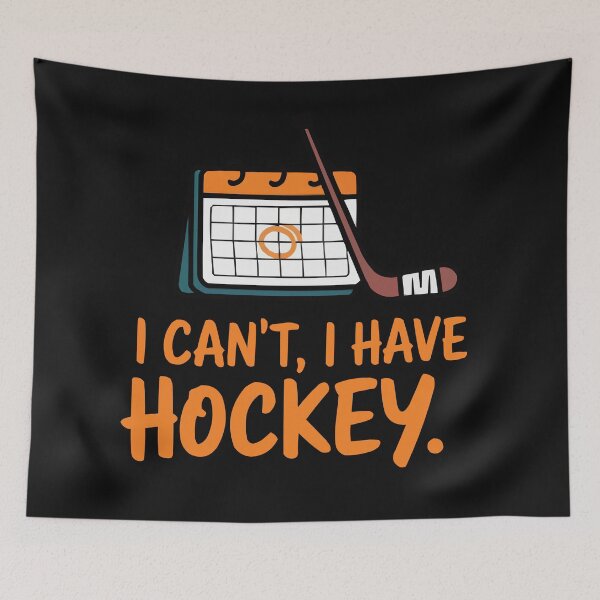 Item preview,  I Can't, I Have Hockey: Calendar Planner designed and sold by RebeccaRe.
