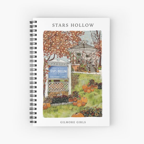 Aperçu de l'œuvre Imprimé Gilmore Girls de Stars Hollow créée et vendue par MelissaJamesIll.