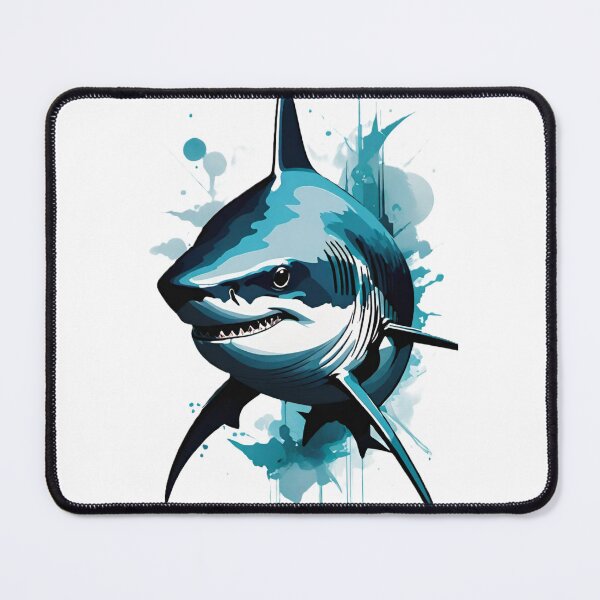Item preview, shark, predator, fish, great white designed and sold by DonnaBlankaArt.