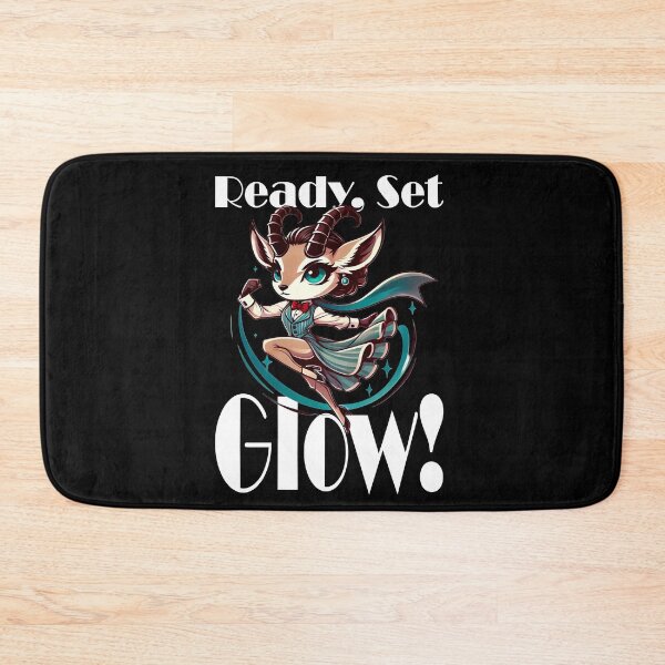 Item preview, Ready, Set, Glow! - Motivational Pronghorn Design by LaLi Designs designed and sold by LaLi-Designs.